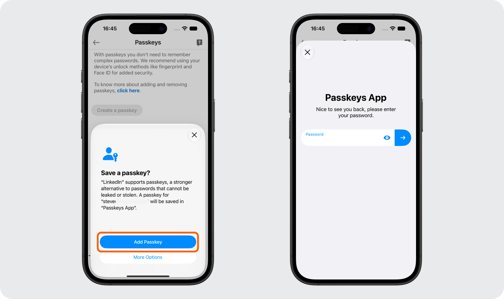Verify & Create Your Passkey