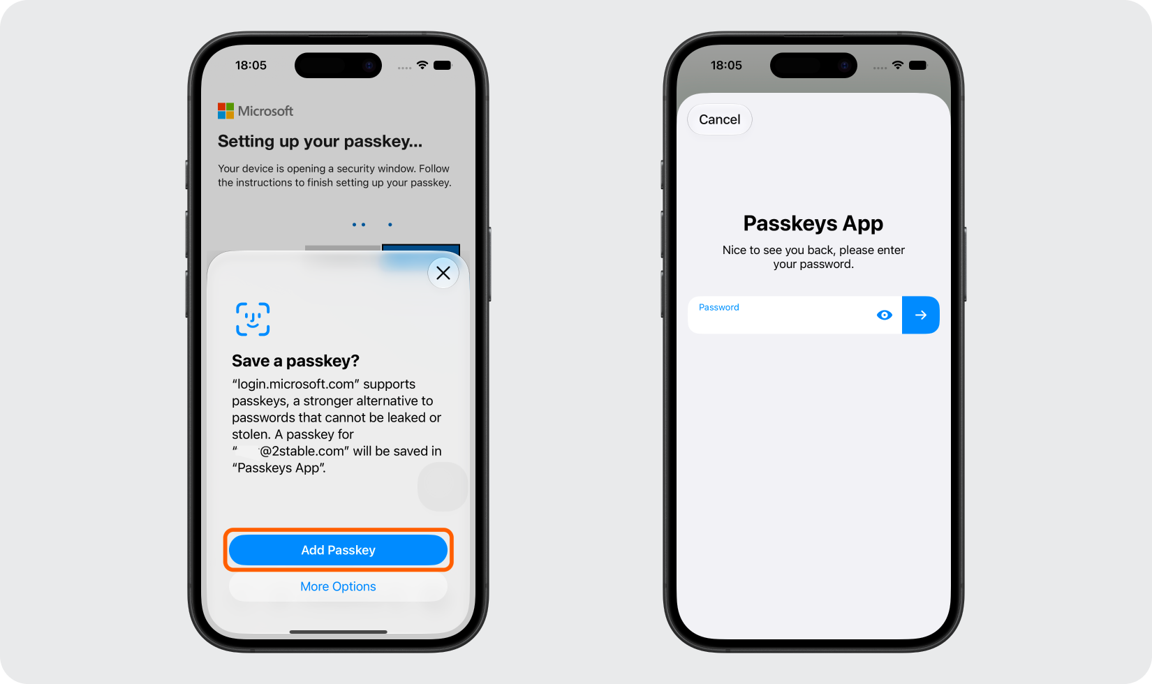 Verify & Create Your Passkey