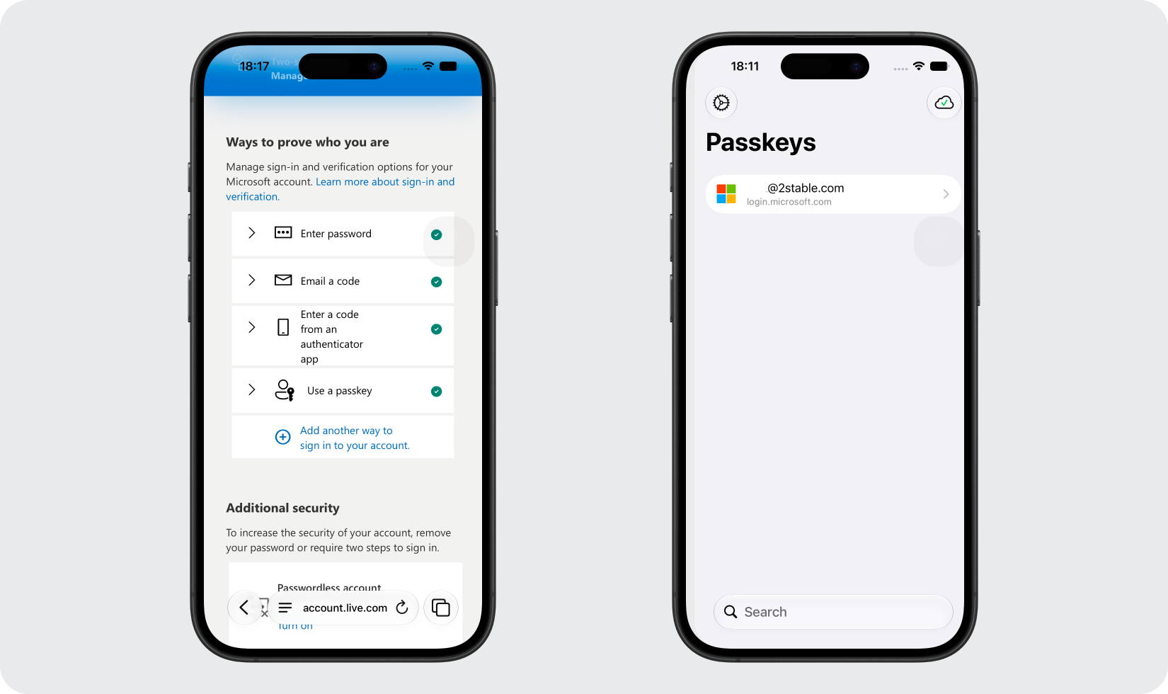 Confirm Your Passkey