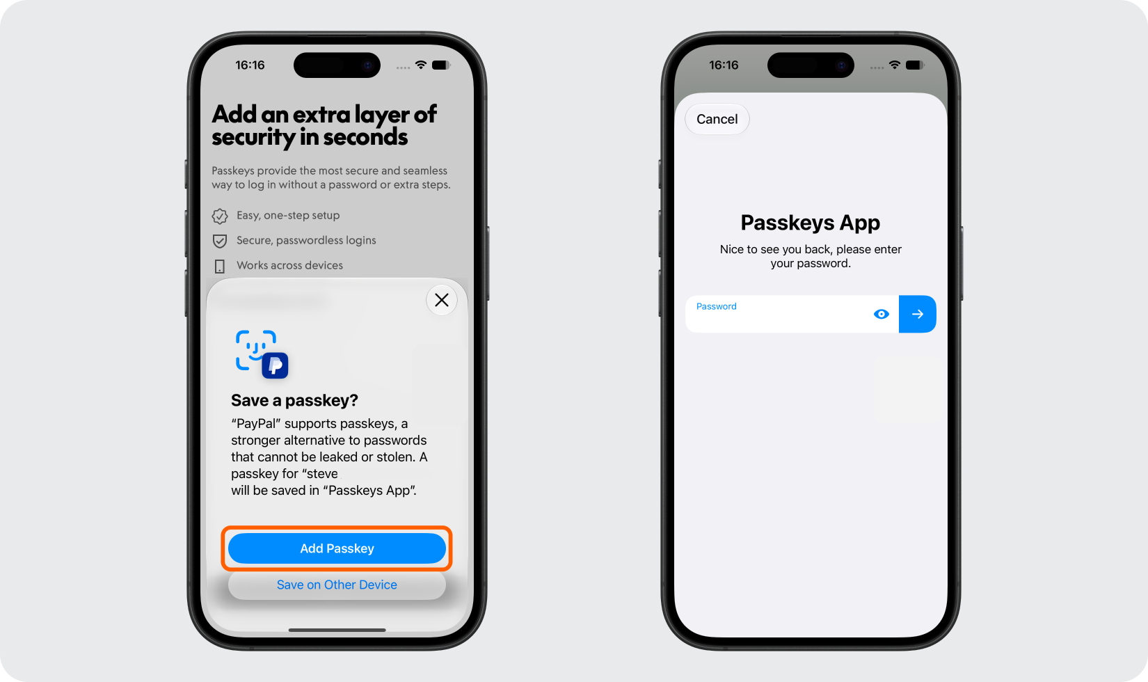 Verify & Create Your Passkey
