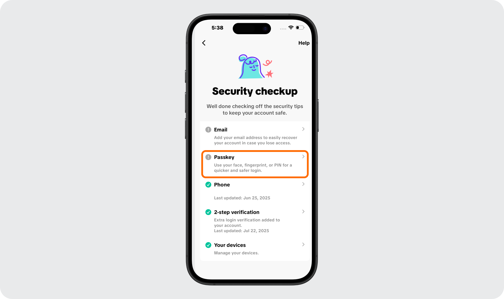 Open Your TikTok Passkey Settings